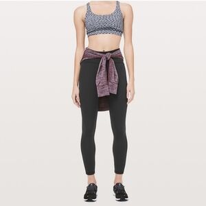 Lululemon Athletica Women's Black Leggings Mesh Nulu Align Workout Yoga Run XS